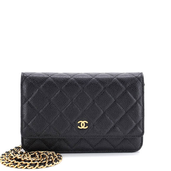 Chanel Wallet on Chain Quilted Caviar - Picture 1 of 5